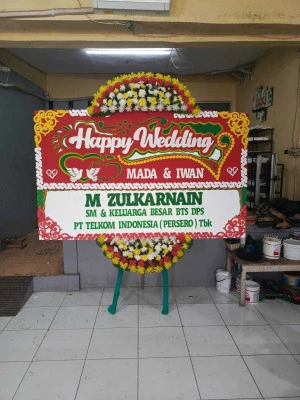 Papan Bunga di Pasekaran Batang